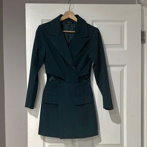 FORE Teal Blazer Dress